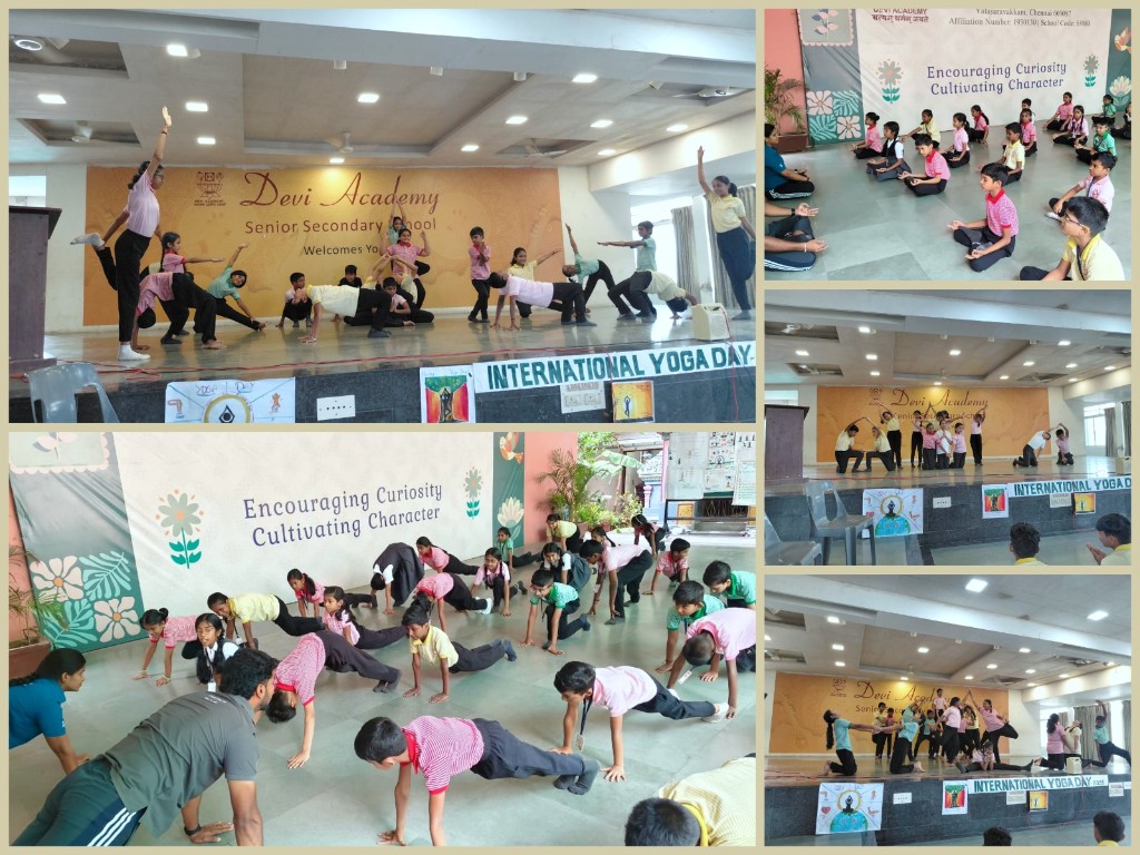 International Yoga Day at Devi Academy